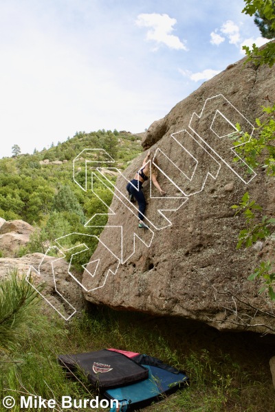 photo of Concentrate Boulder from Castlewood Canyon State Park