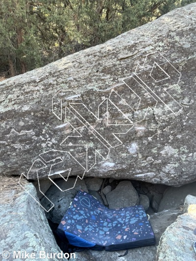 Main Cluster from Castlewood Canyon State Park photo of Main Cluster from Castlewood Canyon State Park
