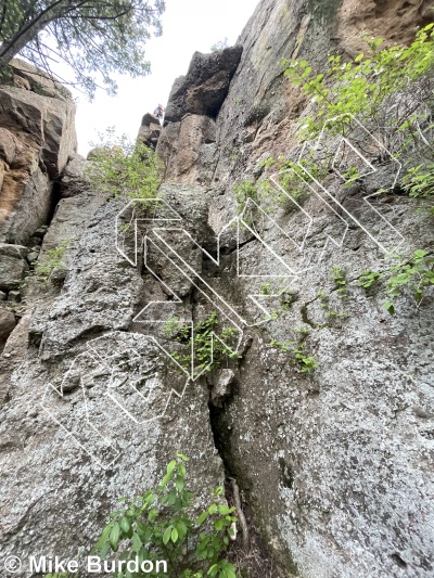 photo of Neanderthal Walls from Castlewood Canyon State Park