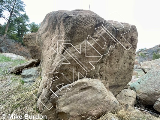 photo of Creek Boulders from Castlewood Canyon State Park