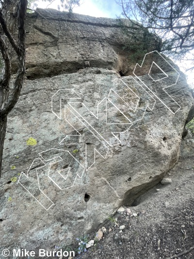 photo of The Slab from Castlewood Canyon State Park