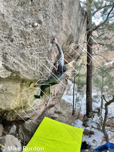 photo of Concentrate Boulder from Castlewood Canyon State Park