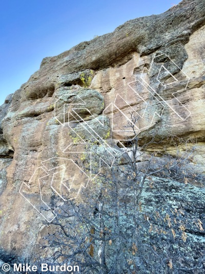photo of Piece of Cake, 5.7 ★★★ at Grocery Store Walls from Castlewood Canyon State Park