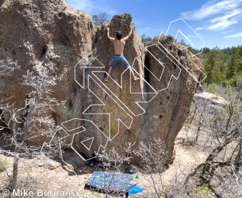 photo of Plate Boulder from Castlewood Canyon State Park