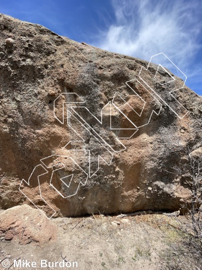 photo of Plate Boulder from Castlewood Canyon State Park