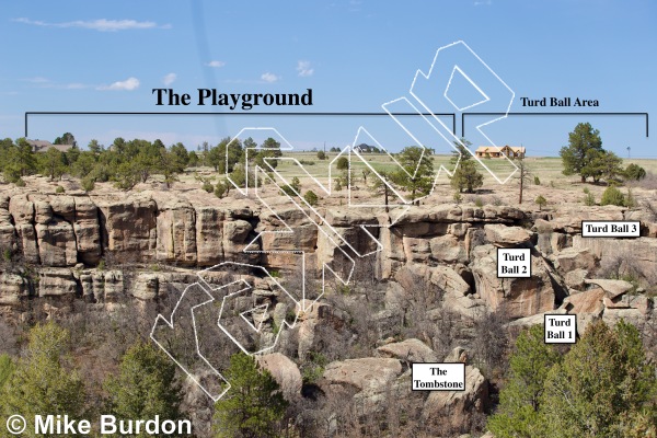 photo of The Playground from Castlewood Canyon State Park