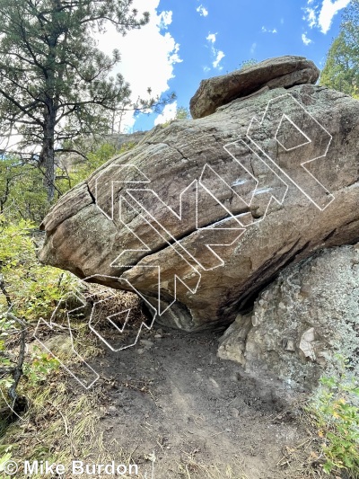 photo of The Pre-Font from Castlewood Canyon State Park