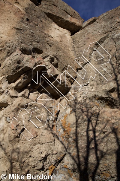 photo of Juggernaut Area from Castlewood Canyon State Park