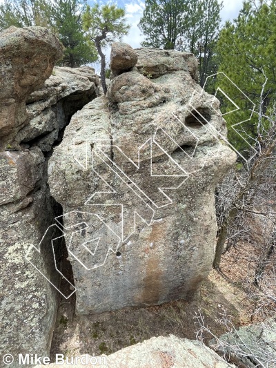 photo of Fisher of Souls Area from Castlewood Canyon State Park