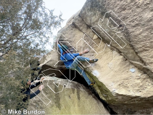 photo of Punani Boulder from Castlewood Canyon State Park