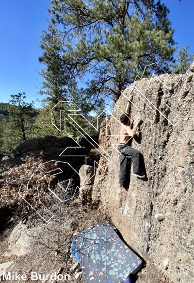 photo of Joe's Block from Castlewood Canyon State Park