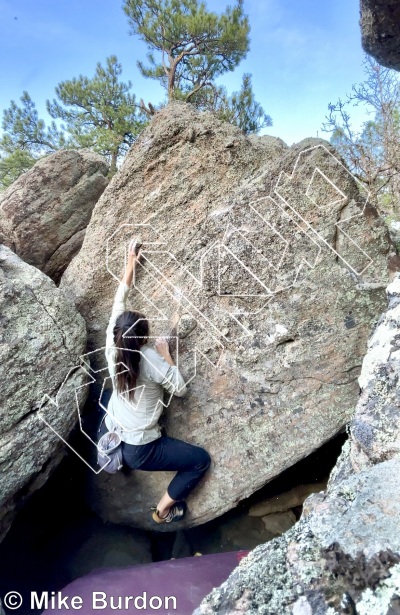 photo of Baptist Blocks from Castlewood Canyon State Park