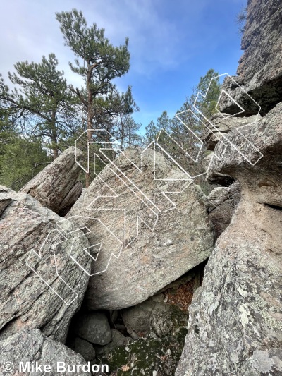 photo of Baptist Blocks from Castlewood Canyon State Park