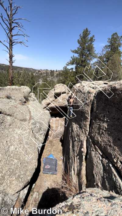 photo of Sunny Block from Castlewood Canyon State Park