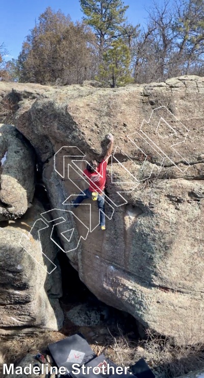 photo of Sunny Block from Castlewood Canyon State Park