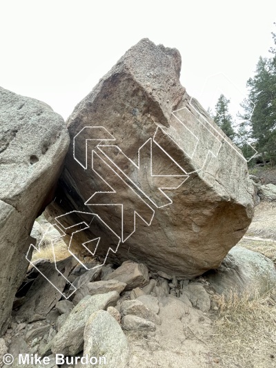 Creek Boulders from Castlewood Canyon State Park photo of Creek Boulders from Castlewood Canyon State Park