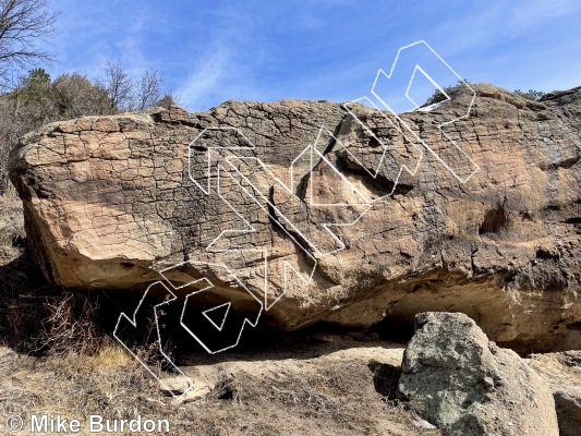 photo of Trailer Block from Castlewood Canyon State Park