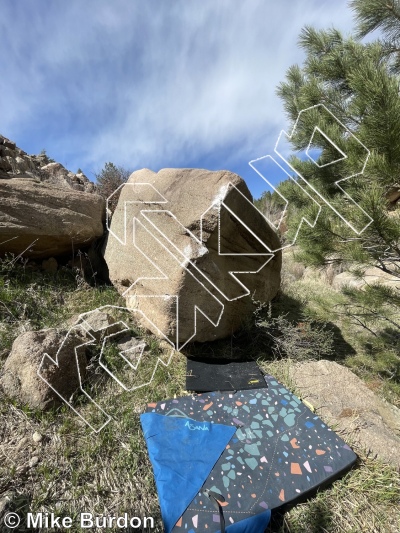 photo of Damrock from Castlewood Canyon State Park