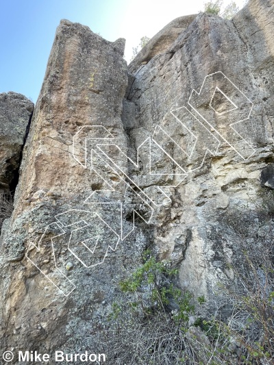 photo of Allied Wall from Castlewood Canyon State Park