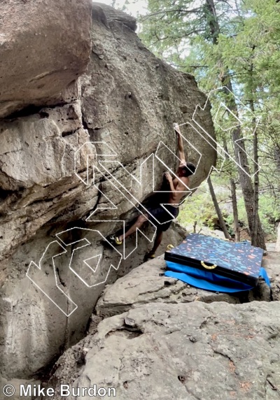 photo of Grocery Store Wall from Castlewood Canyon State Park