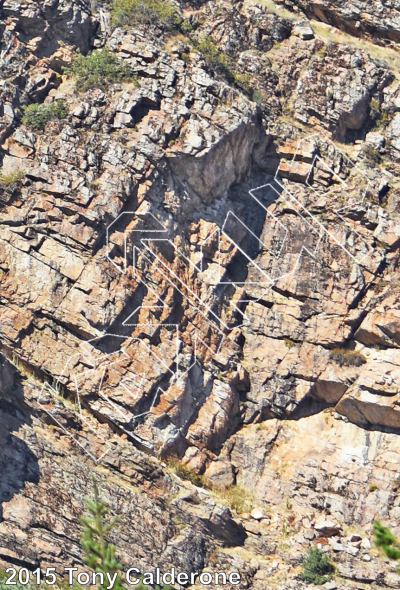 photo of Hari Kari, 5.10+ ★★★ at Above and Beyond Wall from Big Cottonwood Rock Climbing