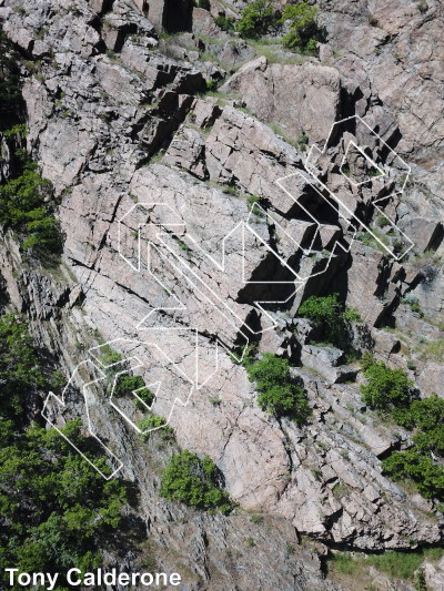 photo of The Glory, 5.6 ★★ at Epicurean Buttress from Big Cottonwood Rock Climbing
