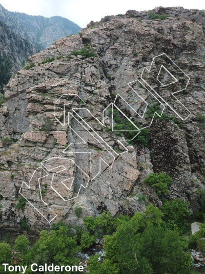 photo of The Island - East from Big Cottonwood Rock Climbing