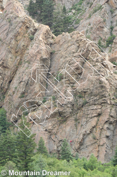 photo of Challenge - East from Big Cottonwood Rock Climbing