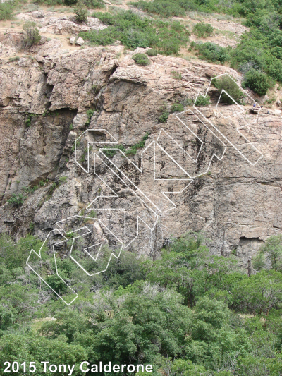 photo of Dogwood - Center from Big Cottonwood Rock Climbing
