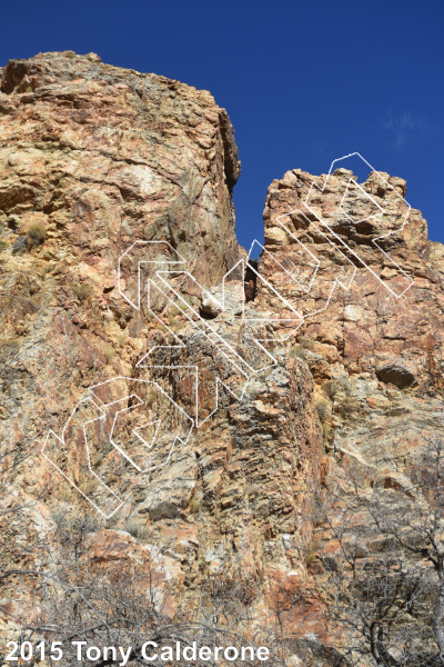 photo of The Graduate, 5.9- ★ at Higher Education Crag - West from Big Cottonwood Rock Climbing