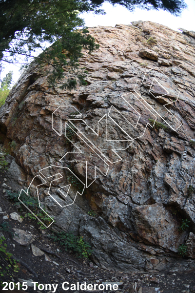 photo of The Millstone from Big Cottonwood Rock Climbing