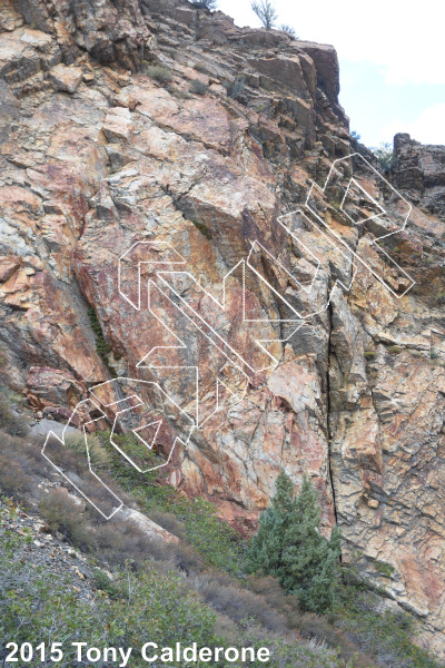 photo of Liberator Crag - West from Big Cottonwood Rock Climbing