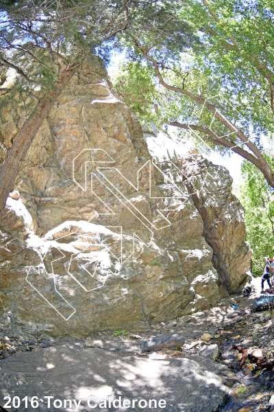 photo of Salt Lake Slips - South from Big Cottonwood Rock Climbing