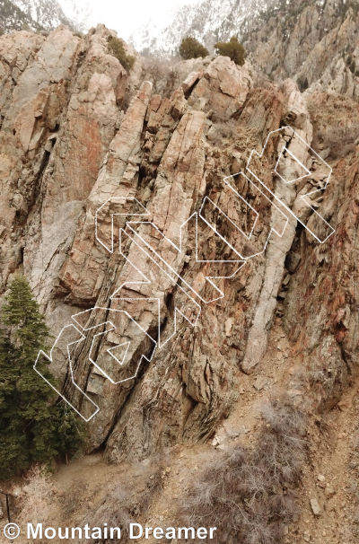 photo of The Island - North from Big Cottonwood Rock Climbing