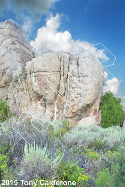 photo of Brown Eyed Girl - West from Castle Rocks Idaho