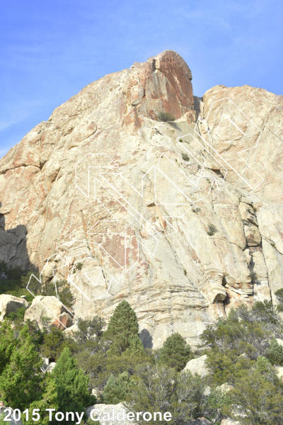 photo of Castle Rock - Low West from Castle Rocks Idaho