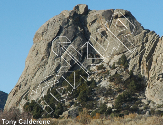 photo of Castle Rock - Low East from Castle Rocks Idaho