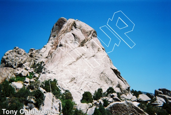 photo of Castle Rock - Left South from Castle Rocks Idaho