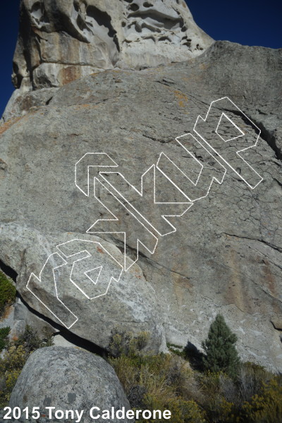 photo of Eagle Rock from Castle Rocks Idaho