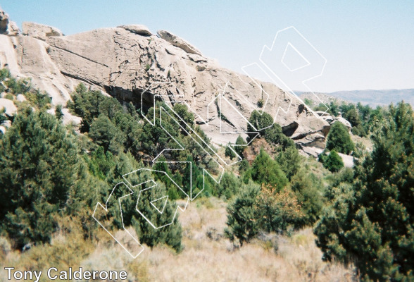 photo of Fenceline - West from Castle Rocks Idaho