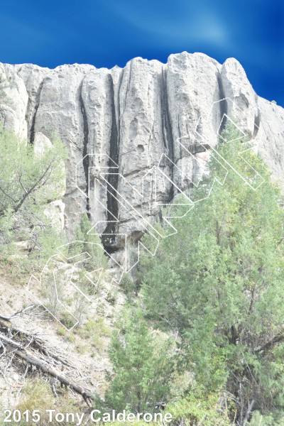 photo of Gila Wall from Castle Rocks Idaho