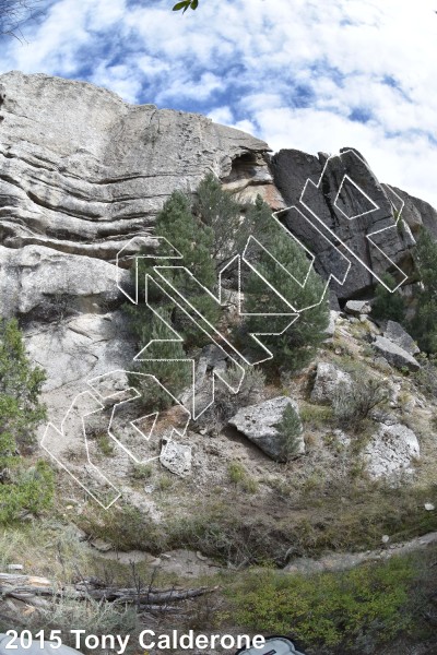 photo of Gila Wall from Castle Rocks Idaho