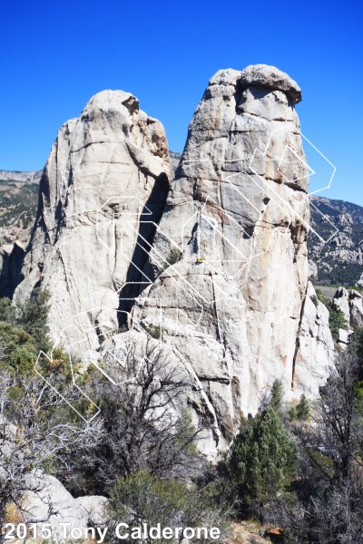 photo of Intrusion Rock - South from Castle Rocks Idaho