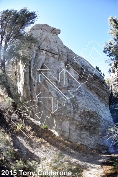 photo of East Crack, 5.10 ★★ at Uncle Purvee's Pillar from Castle Rocks Idaho