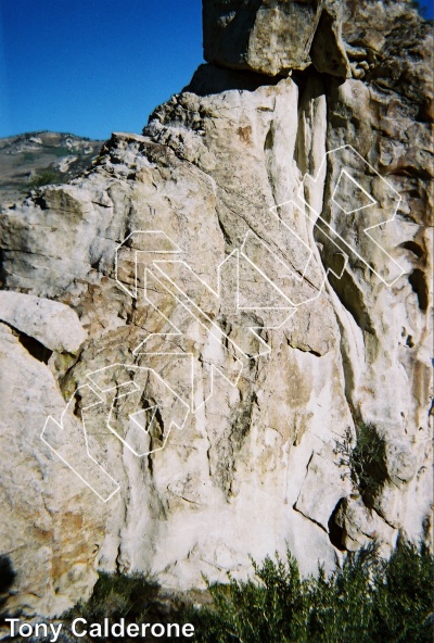 photo of Poultry Pillar - Southeast from Castle Rocks Idaho