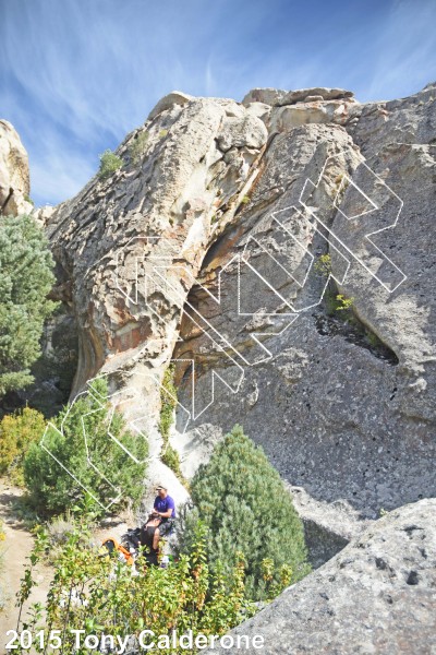 photo of Lower Fenceline - West from Castle Rocks Idaho