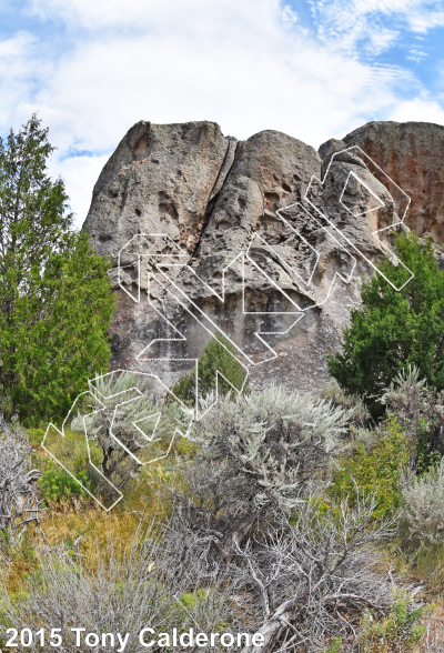 photo of Little Fin - Northwest from Castle Rocks Idaho