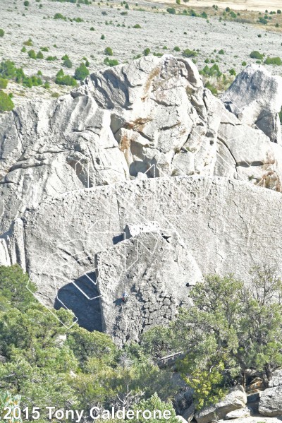 photo of Taco - West from Castle Rocks Idaho