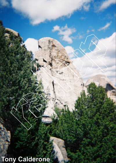 photo of Wedding Bell from Castle Rocks Idaho