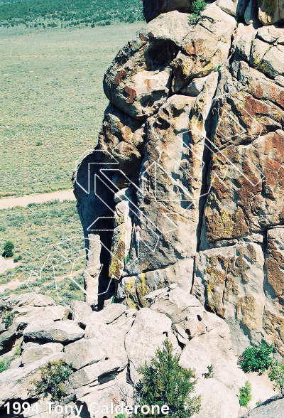 photo of Do Rangers Dream of Electric Sheep?, 5.11-  at BLM Rock - West from City of Rocks